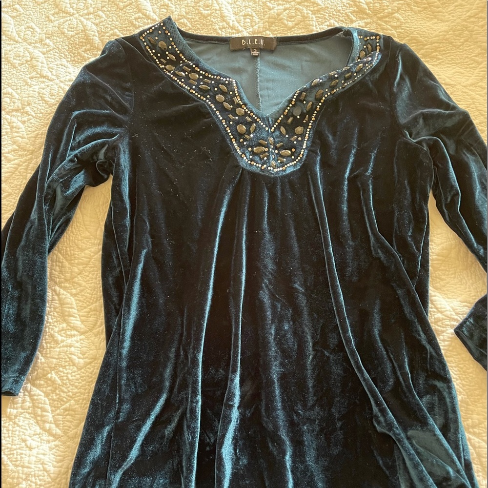 Velvet top S